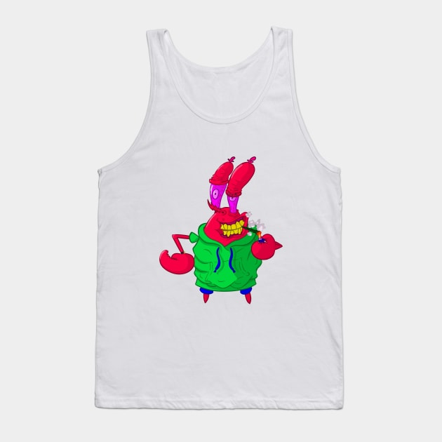 High Mister Krabs Tank Top by LexaDigital